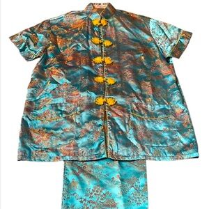 SOLZ SQUIRREL ⭐️  satin pajama set